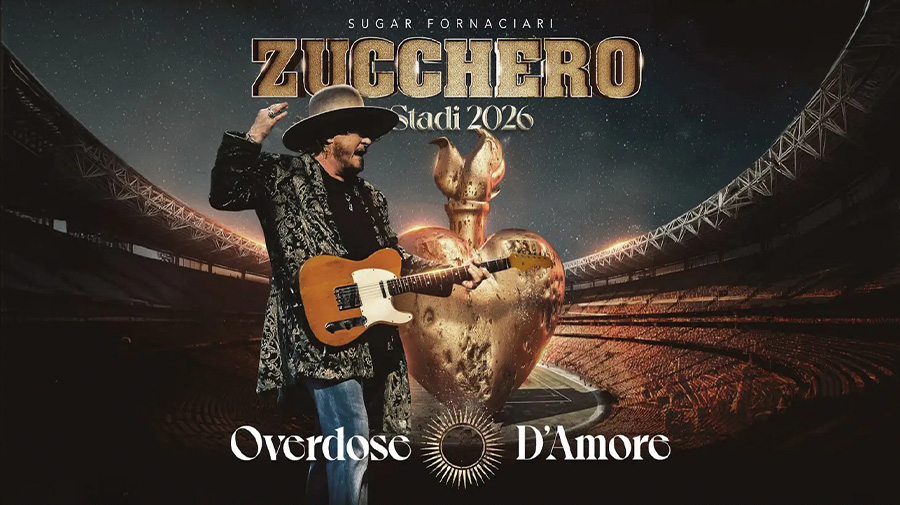 Zucchero – PalaUnical – 15 maggio 2026
